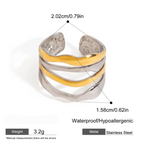 Layered - Gold & Silver Ring