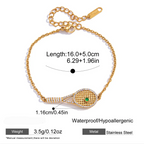 Green Racket - Bracelet