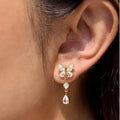 Studded Flutter - Earrings