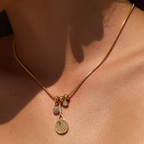 Green Tennis - Necklace