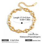 Studded Geometry - Bracelet
