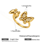Duo Butterfly - Ring