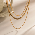Elegant Shine - 3 Layers Necklace