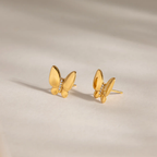Golden Flutter - Earrings