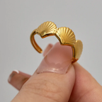 Trio Shells - Ring