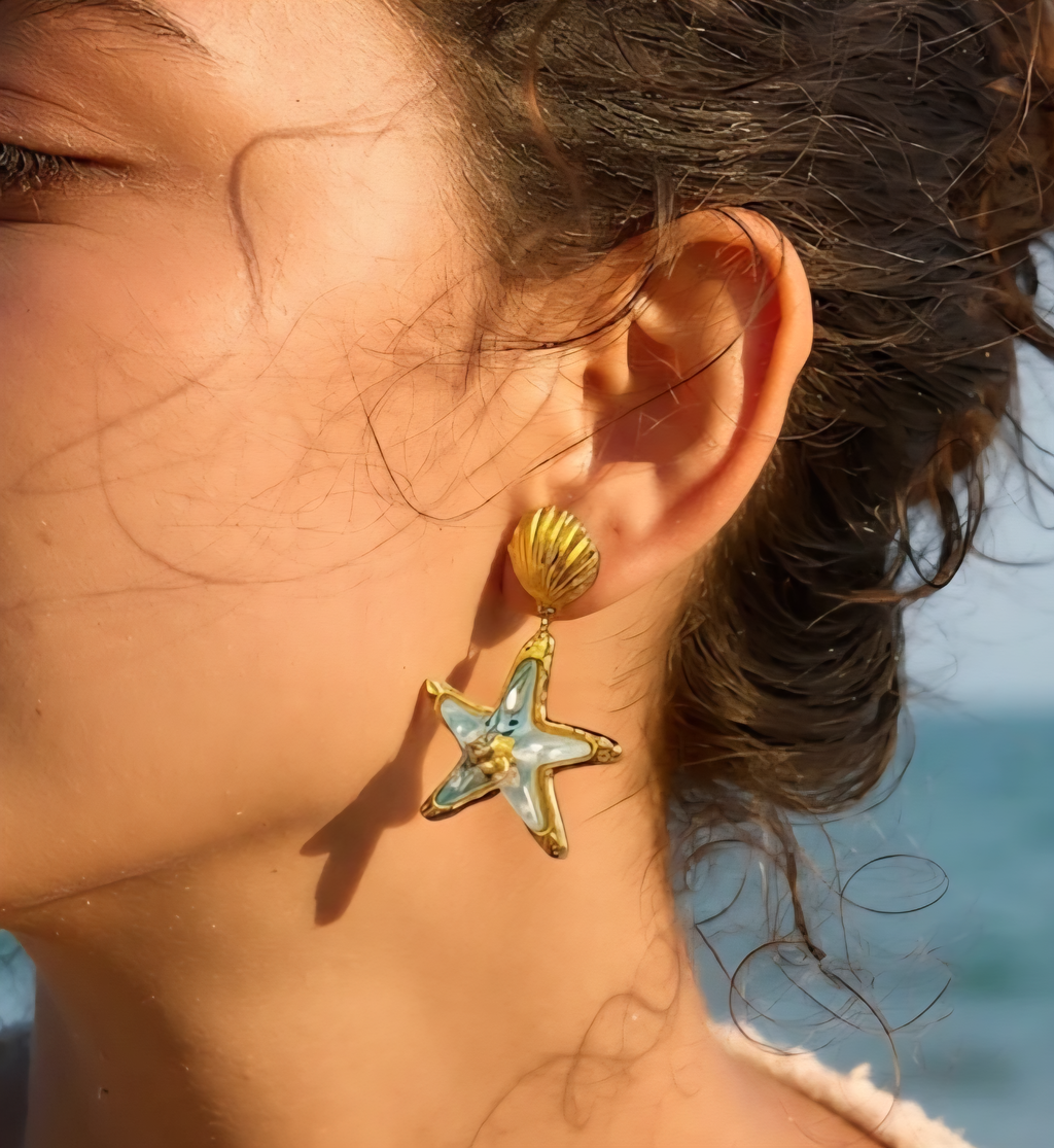 Beach Waves - Earrings