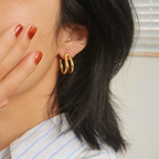 Duo Hoops - Earrings