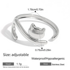 Kitten - Silver Ring