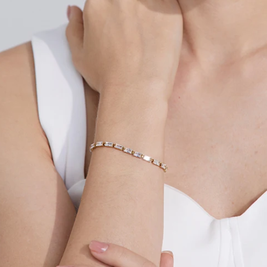 White Gems - Bracelet