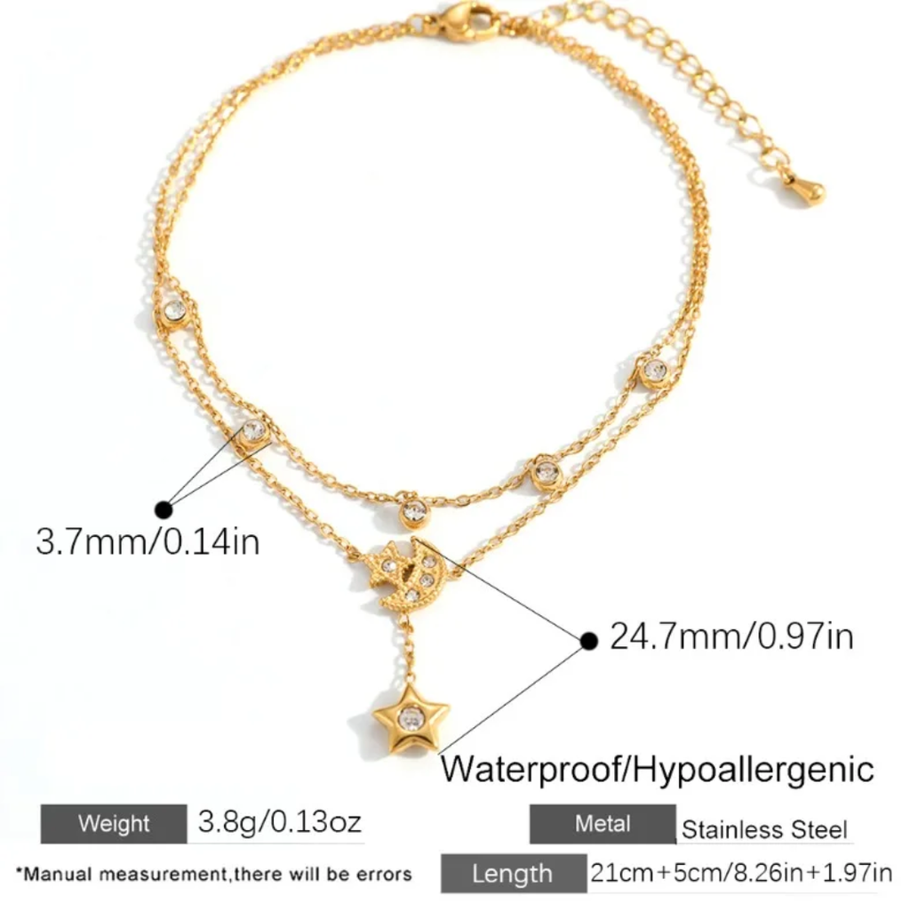 Galaxy - 2 Layers Anklet