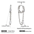 Silver Summer Hoops - Earrings