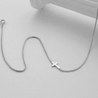 The Cross - Silver Necklace