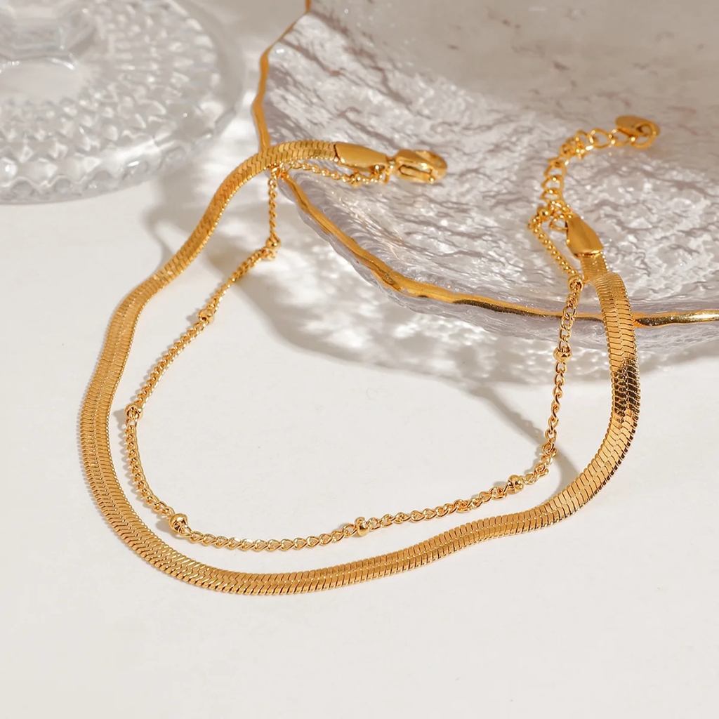 Classy - 2 Layers Anklet