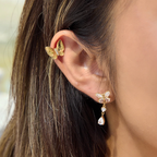Studded Flutter - Earrings