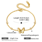 Golden Flutter - Bracelets