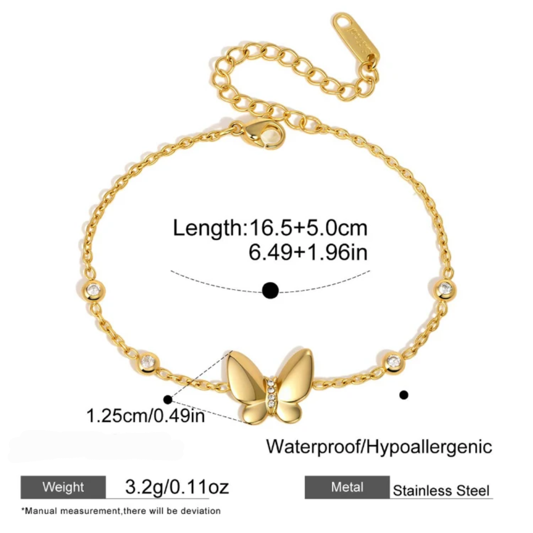 Golden Flutter - Bracelets