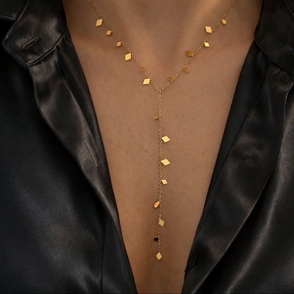 Diamond Y - Necklace