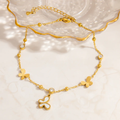 Golden Flutter - Anklet