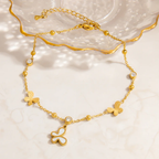 Golden Flutter - Anklet