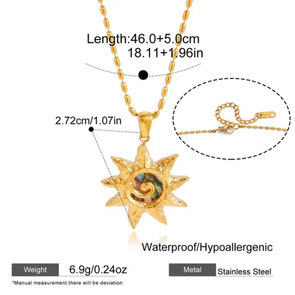 Beach Sunrays - Necklace