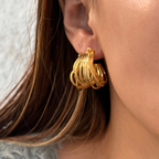 Stacked Hoops - Earrings