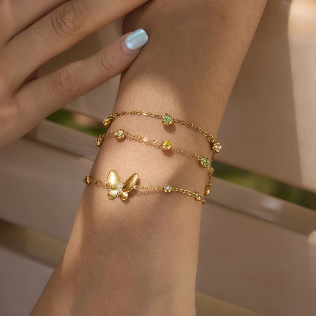 Golden Flutter - Bracelets