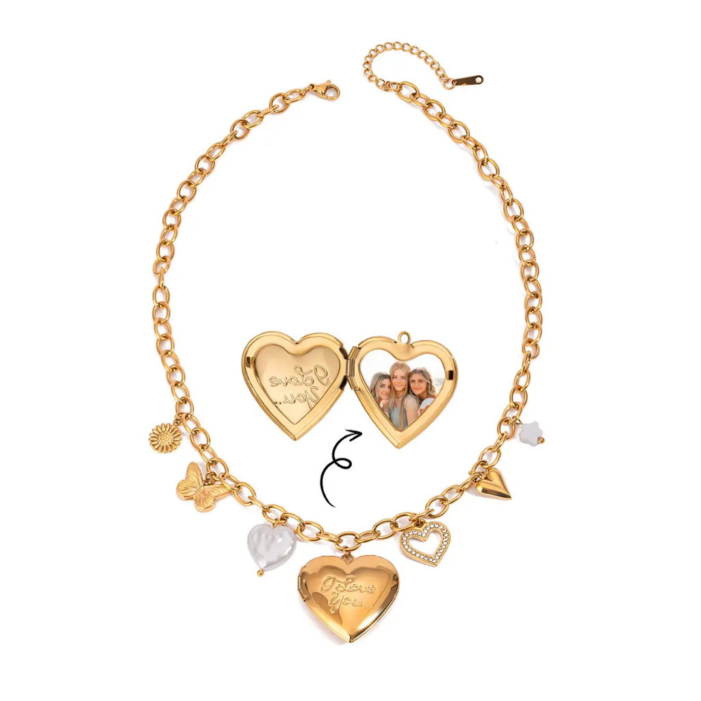 I Love You - Charm Necklace