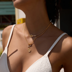 Green Racket - Necklace