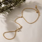 Golden Flutter - Hand Chain