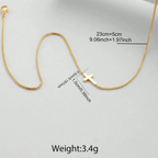 The Cross - Silver Necklace