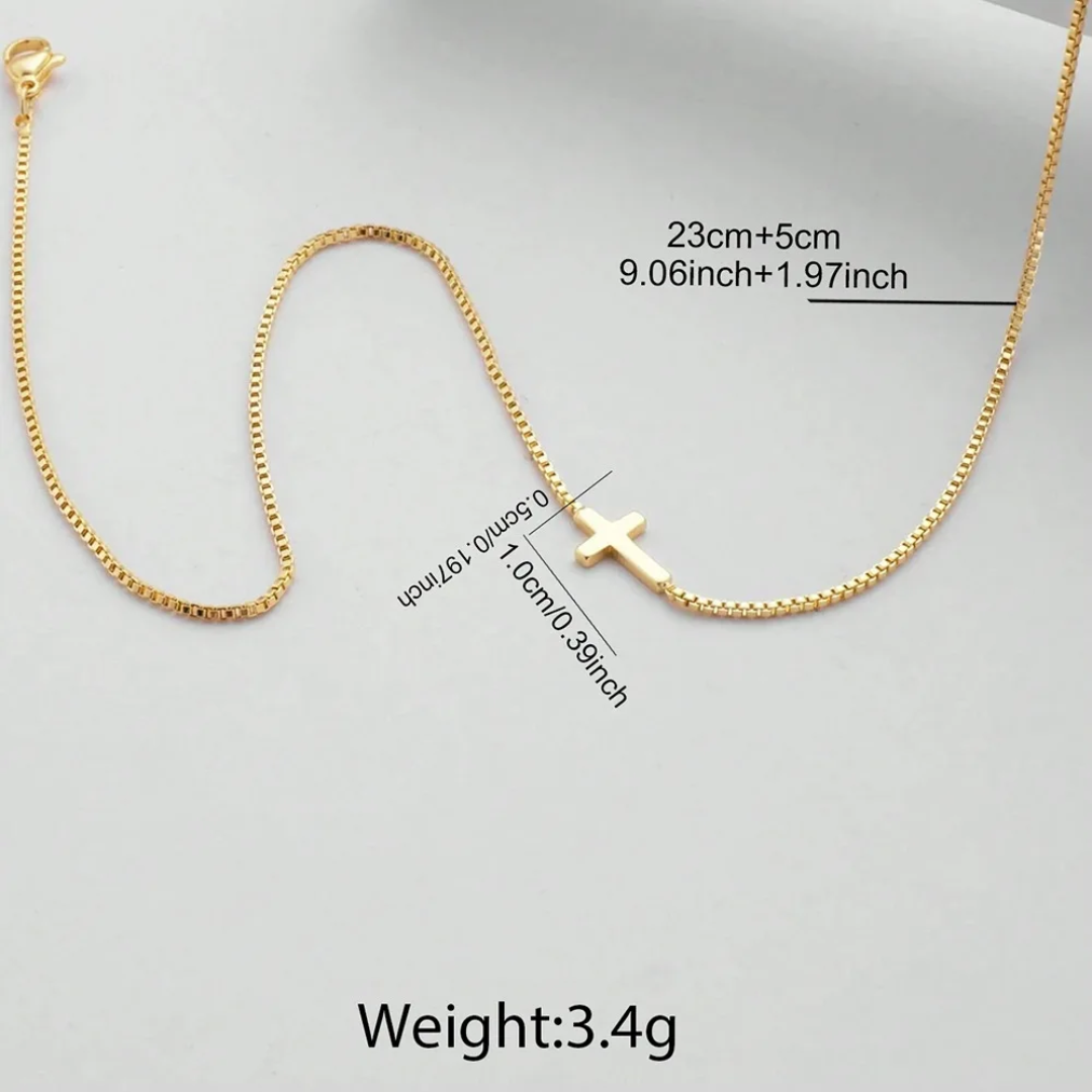 The Cross - Silver Necklace