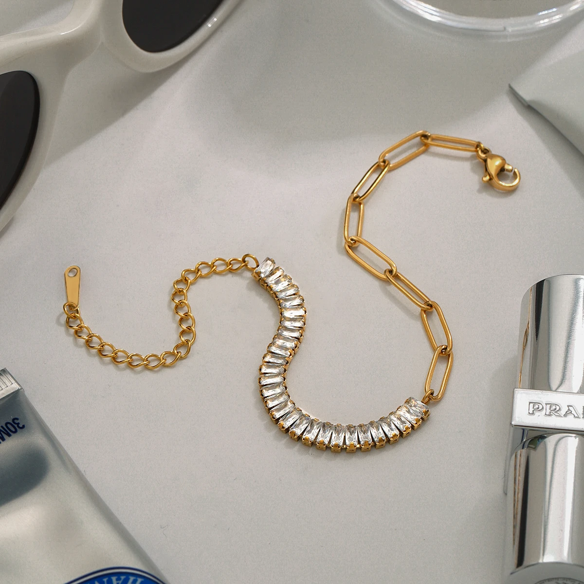 Tennis Paper Clip - Bracelet