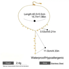 Diamond Y - Necklace