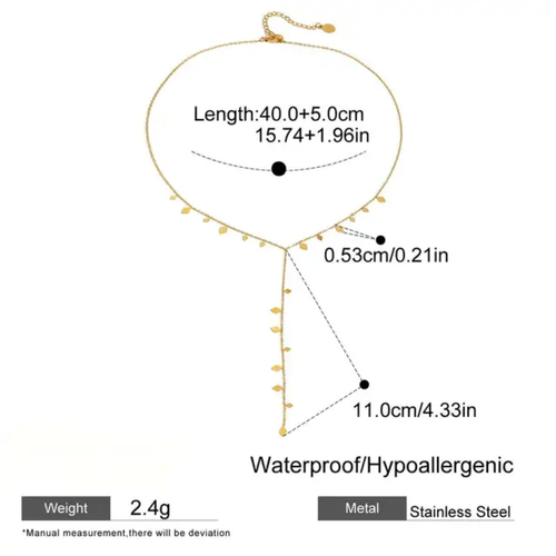 Diamond Y - Necklace