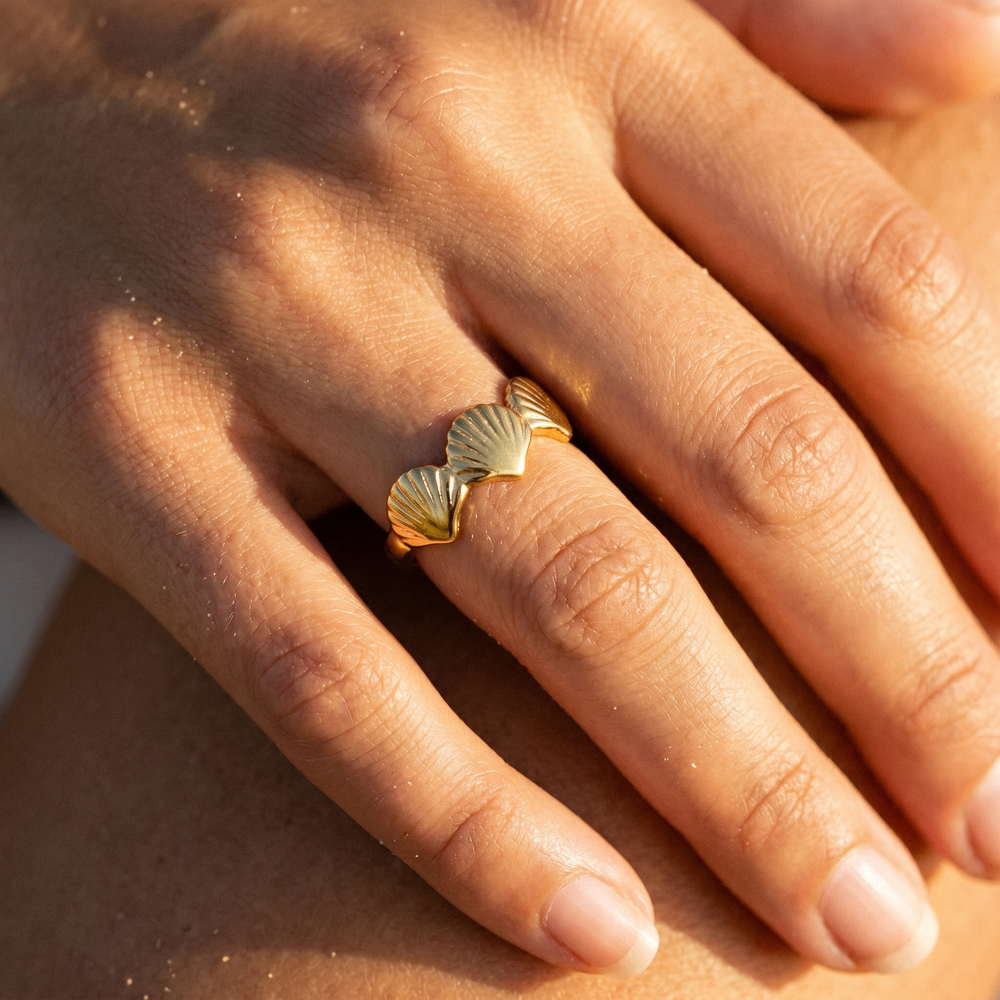 Trio Shells - Ring
