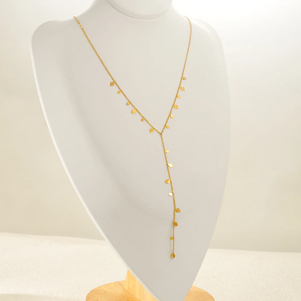 Diamond Y - Necklace