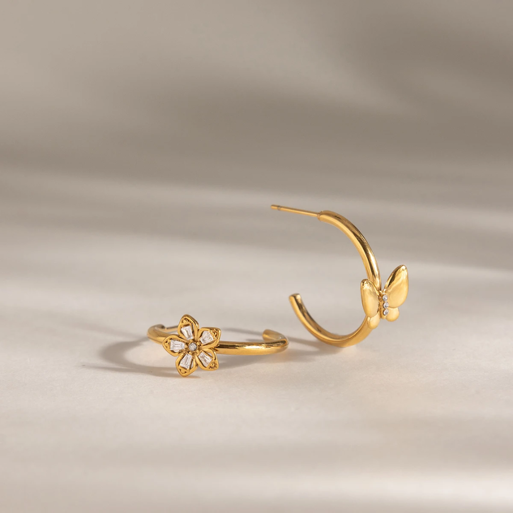 Spring Hoops - Earrings