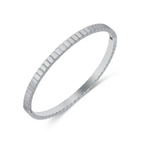 Geometry - Silver Bangle