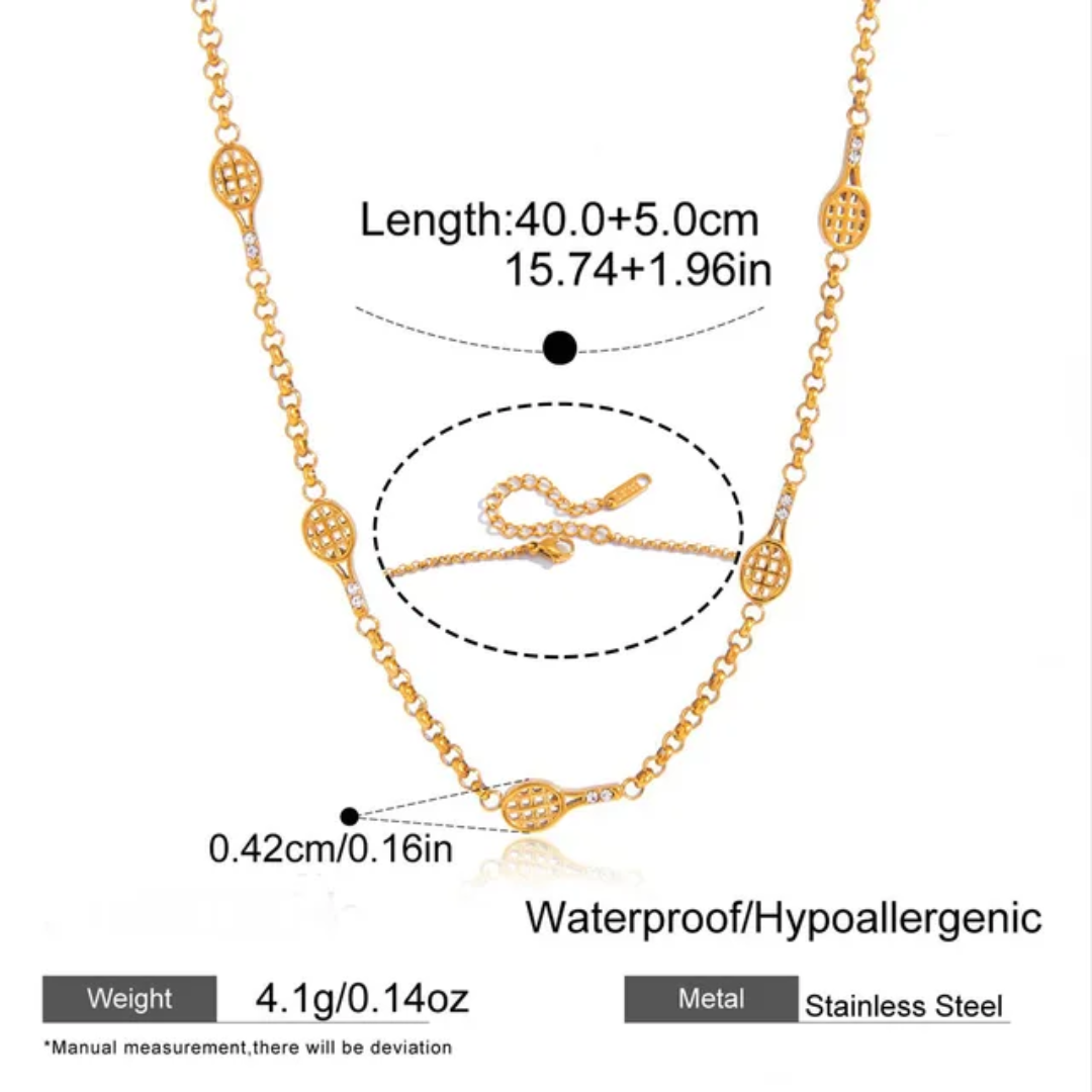Mini Rackets - Necklace