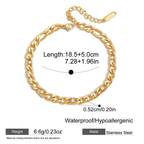 Studded Chain - Bracelet