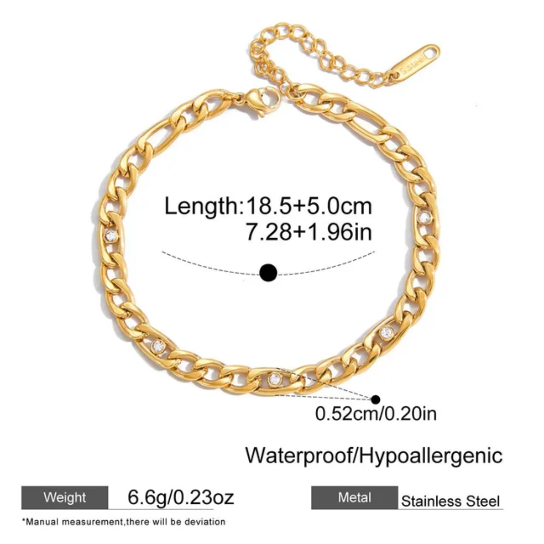 Studded Chain - Bracelet
