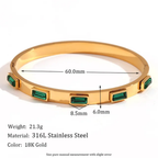 Emerald - Bangle