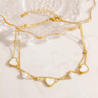 Love - 2 Layers Anklet
