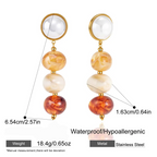 Brown Sands - Earrings